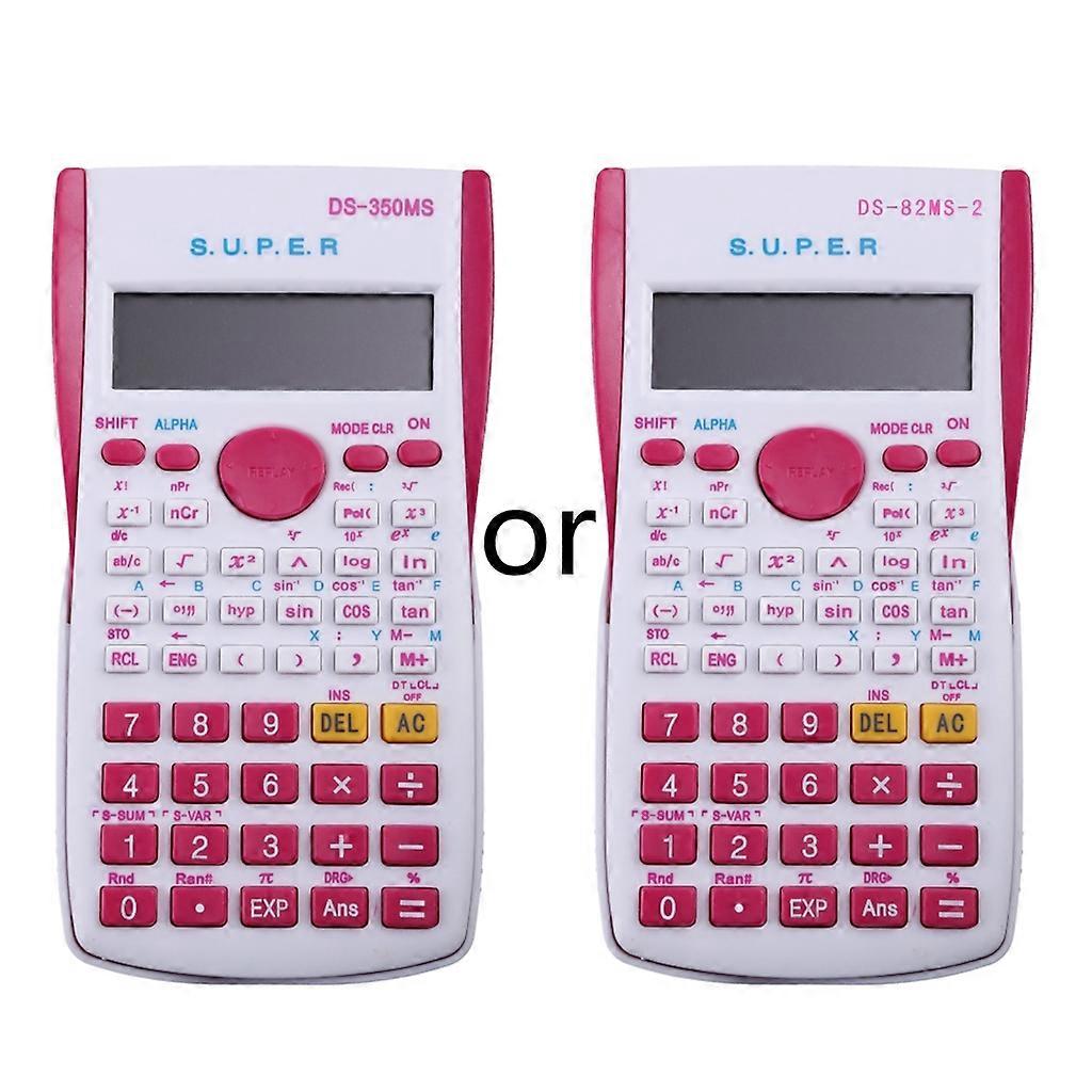  Portable Student Scientific Calculator 2 Line Display 240 Functions Electronic