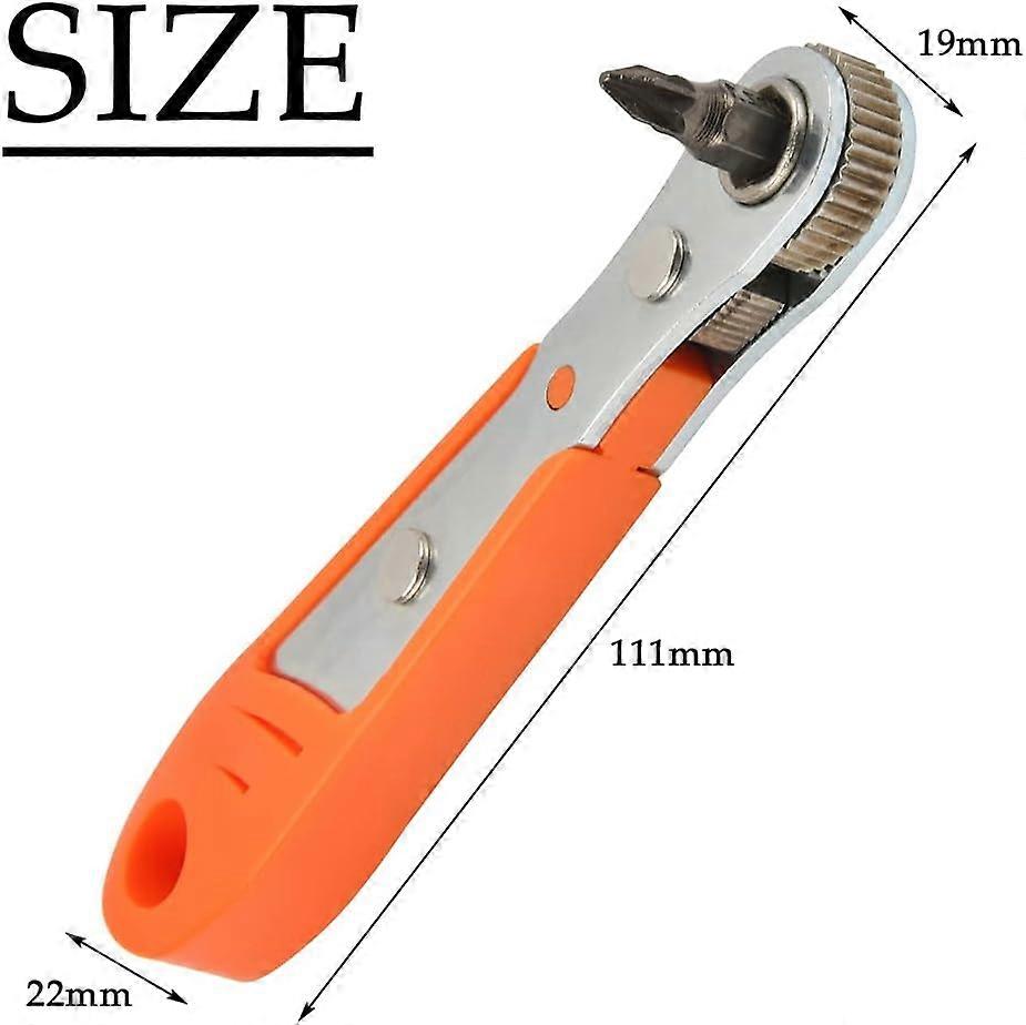 13Pcs,Ph2 Phillips Screwdriver,Ratcheting Screwdriver