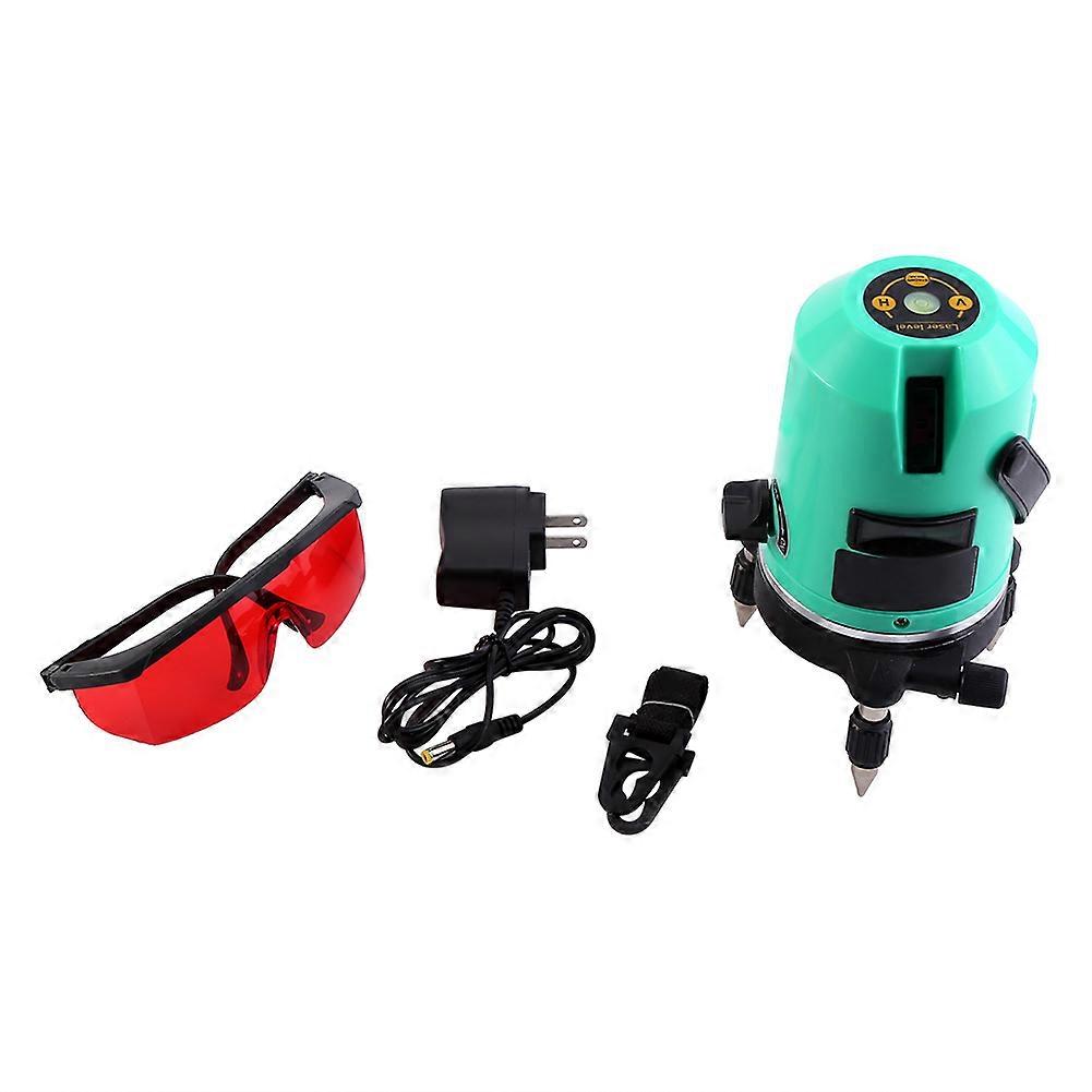 Professional 360 Rotary Self Leveling 2 Line 2 Point Laser Leveler Multi-function Measure Tool