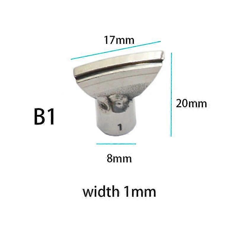 Leather Craft Creasing Tool Edge Creaser Tip Sector-shaped Head M5 Thread For Making Arched Edge And Creasing Decoration Line