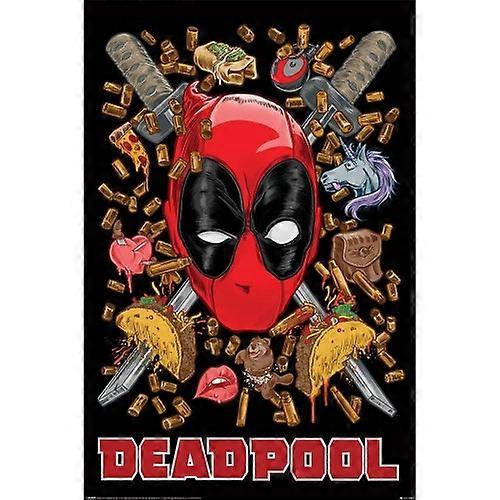 Deadpool Chimichanga papír poszter
