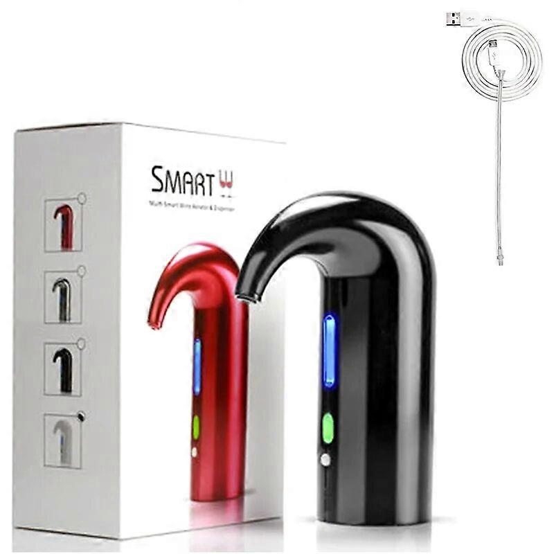 Elektrischer Weinbelüfter One Touch Schnelle Belüftung Erwachen Weinkaraffe Spenderpumpe Automatischer wiederaufladbarer USB-Weinausgießer