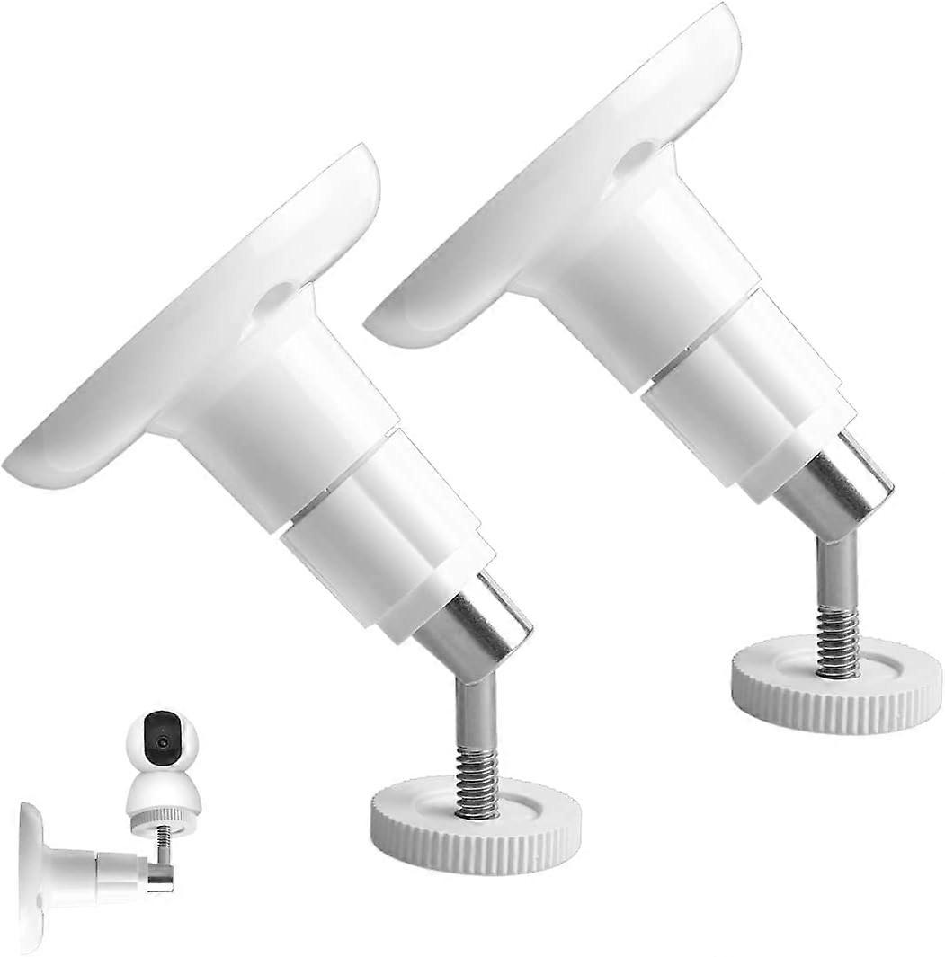 2Pcs Camera   Mount Bracket  360 Adjustable   Camera Mounting Brackets for Ring Surveillance Camera Holder ( )