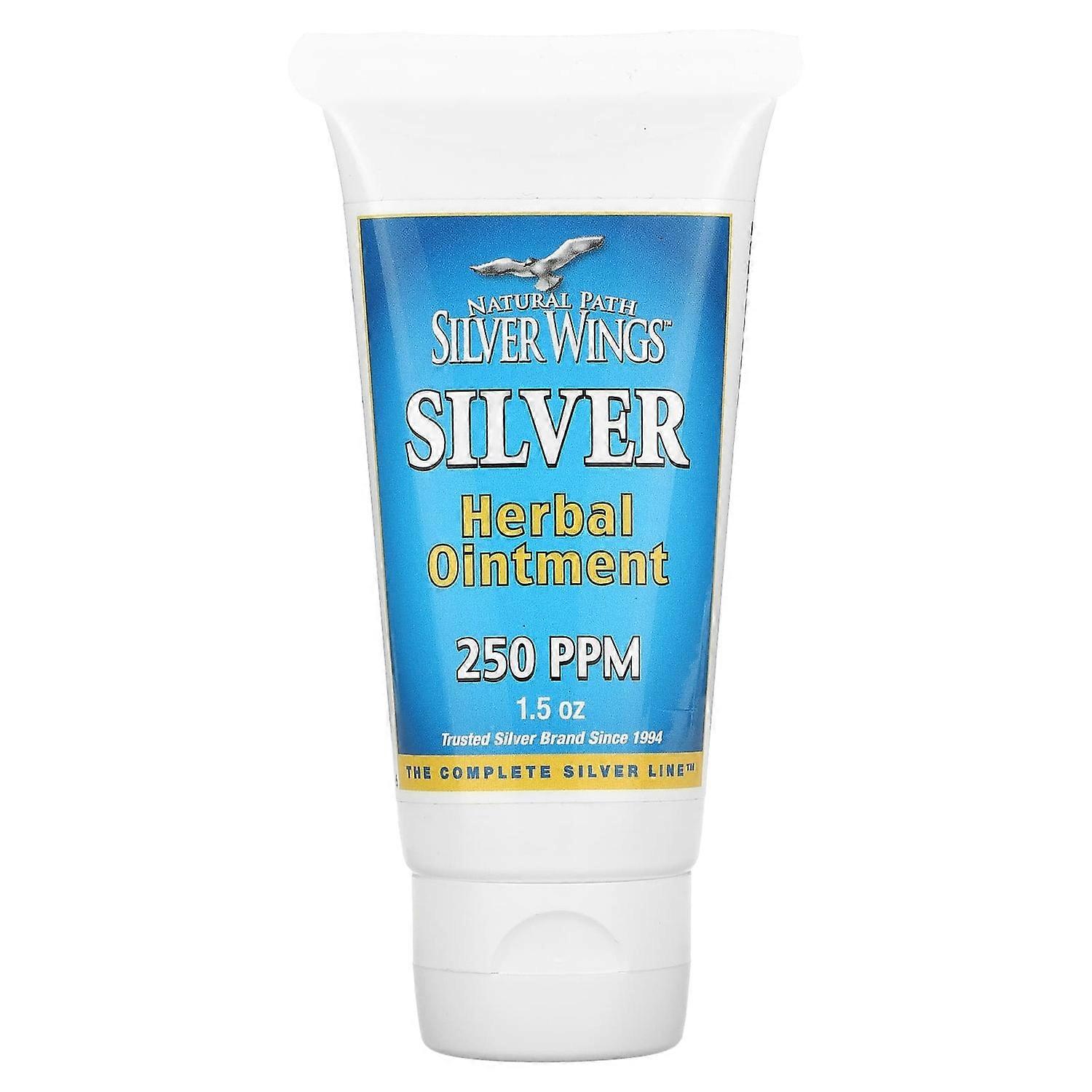 Natural Path Silver Wings, Silver Herbal Ointment, 1.5 oz