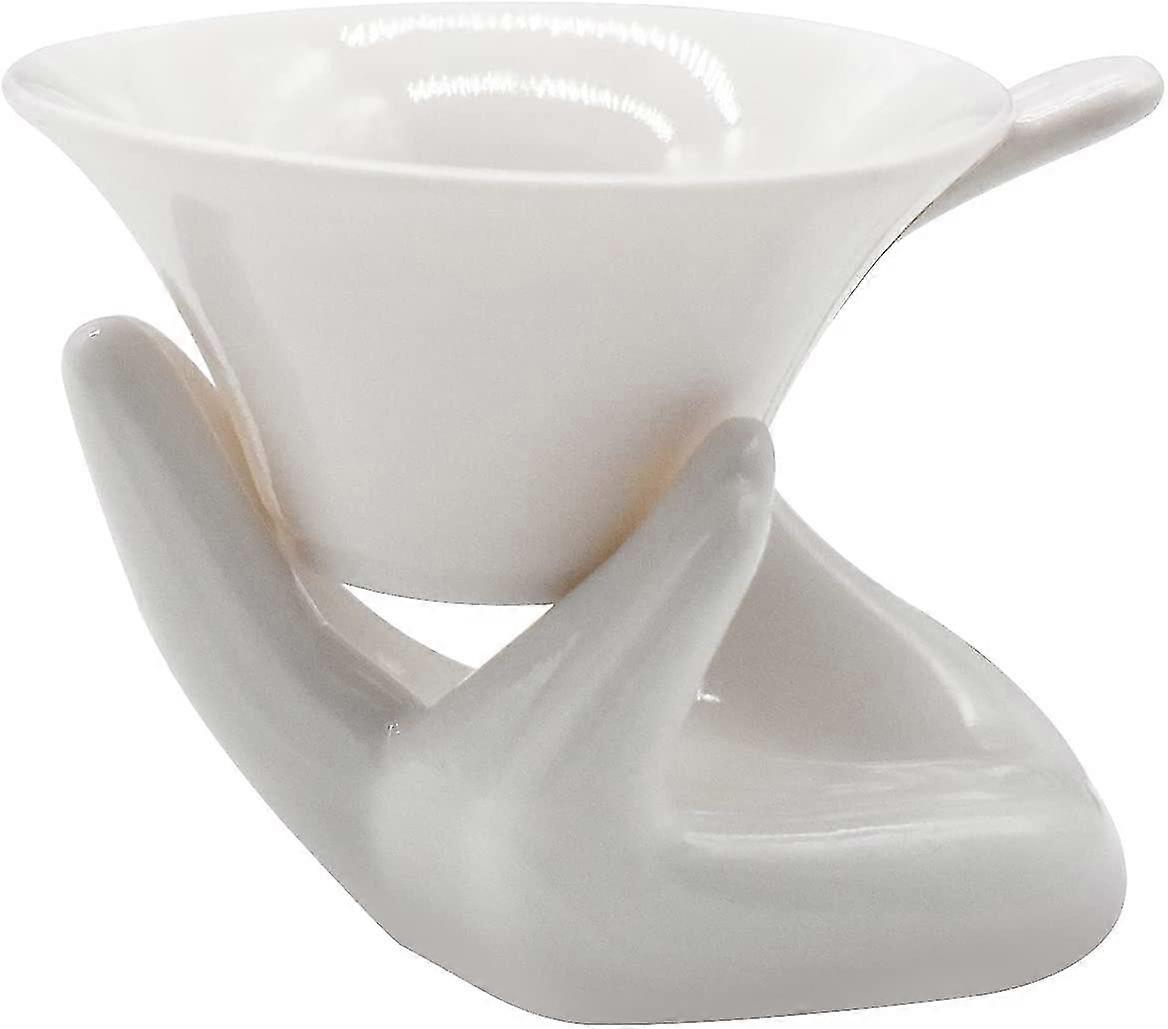 Tea Strainers,tea Strainer White Porcelain Tea Strainer Infuser For Loose Tea