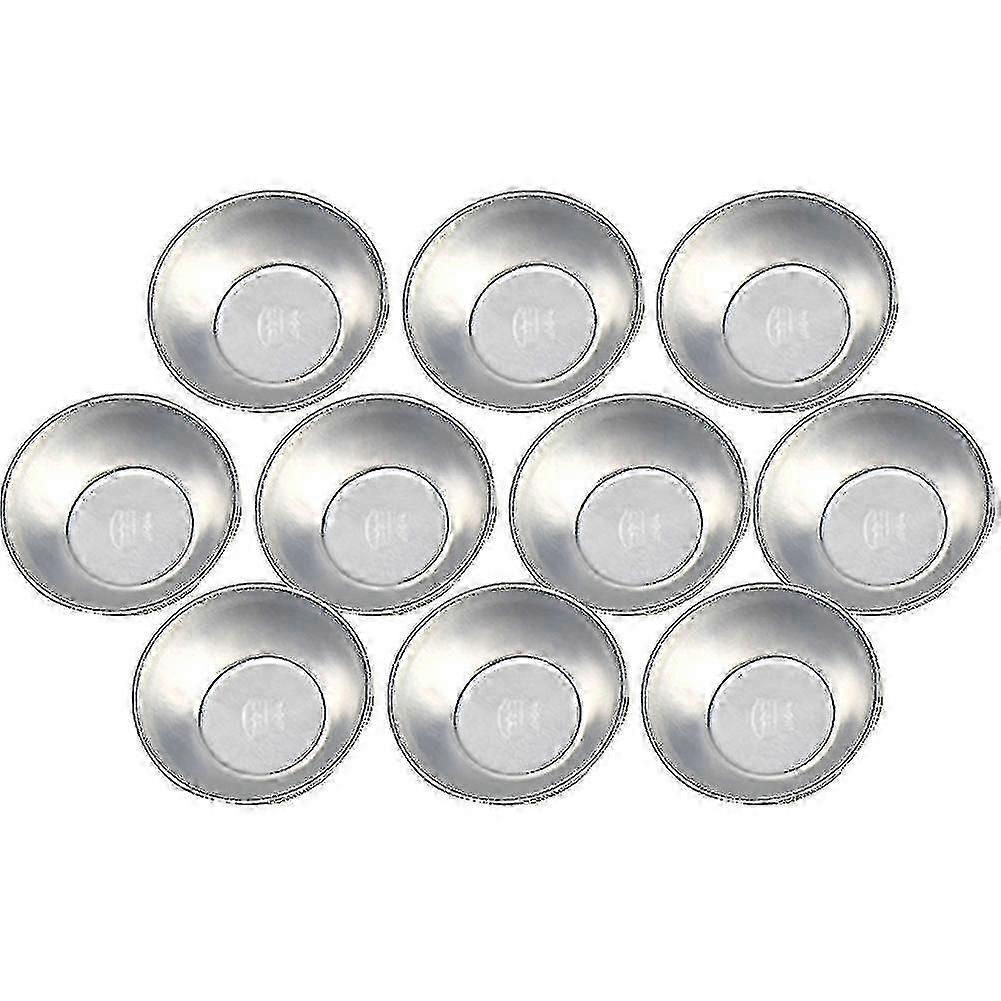 10 Pcs Cake Style Egg Tart Pasteis De Nata Oven Bake Round Custard Tin Cake Tool