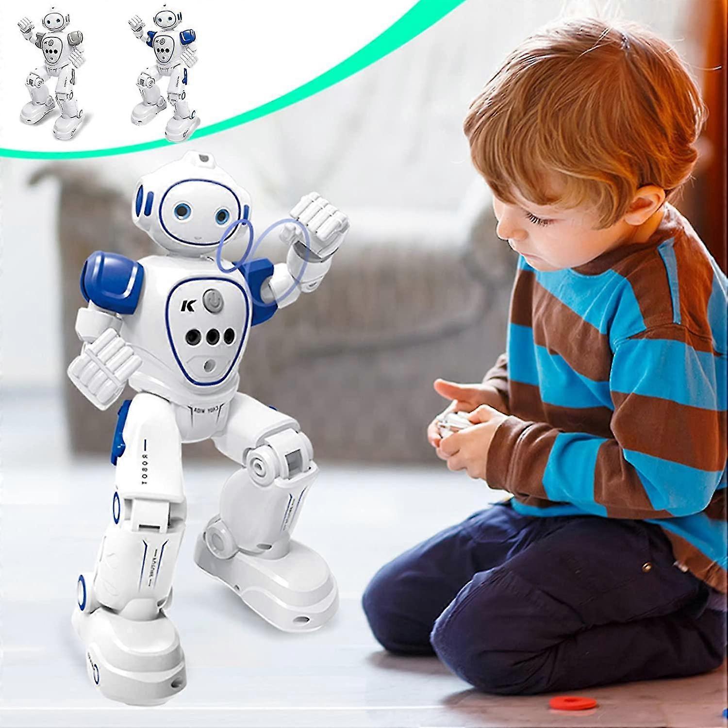 Rc Robot Toy - Gesture Sensing Remote Control Robot For Kids, With Singing & Dancing, Intelligent Programmable Smart Robot Rechargeable Robot Toy