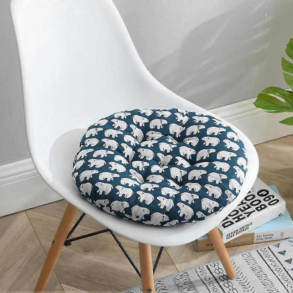 2 adet Yastıklı Yastık Sandalye Koltuk Pedleri Sandalye Koltuk Minderi Pedleri Yuvarlak Yemek Bahçesi Mutfak Ofis Koltuk Pedleri (sarı)