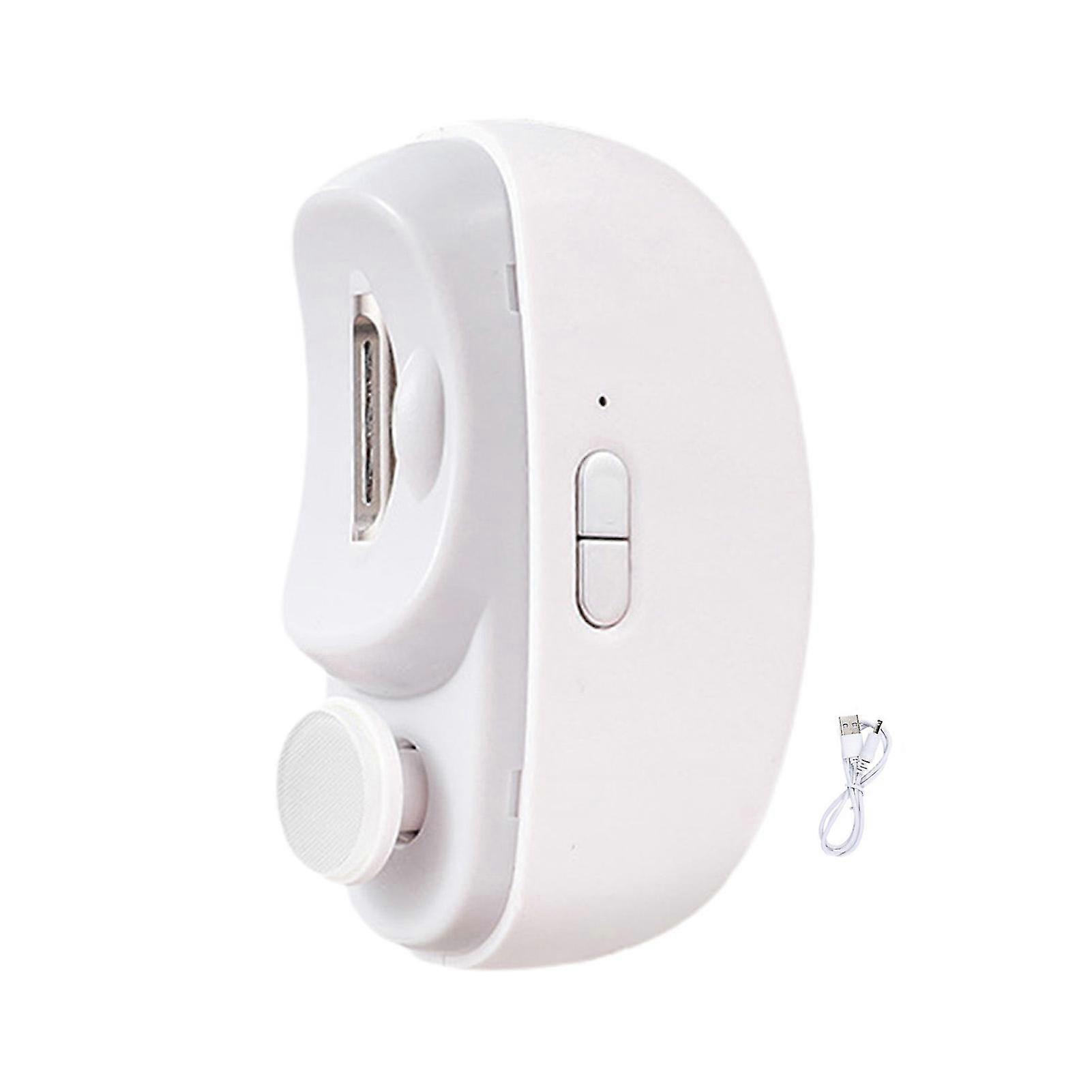 Electric Automatic Nail Clipper With Light Rechargeable Fingernail Trimmer Nail Clipper For Smooth And Safe Manicures