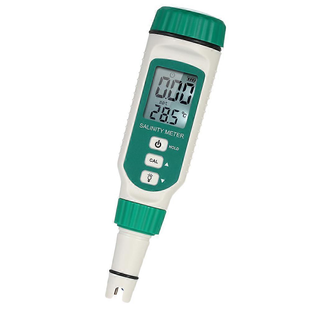 SMART SENSOR Bærbar saltholdighedsmåler Håndholdt ATC Salinometer Halometer Saltmåler Saltlage Måler Havvand Saltholdighed Refraktometer Fødevaresaltholdighed Tes