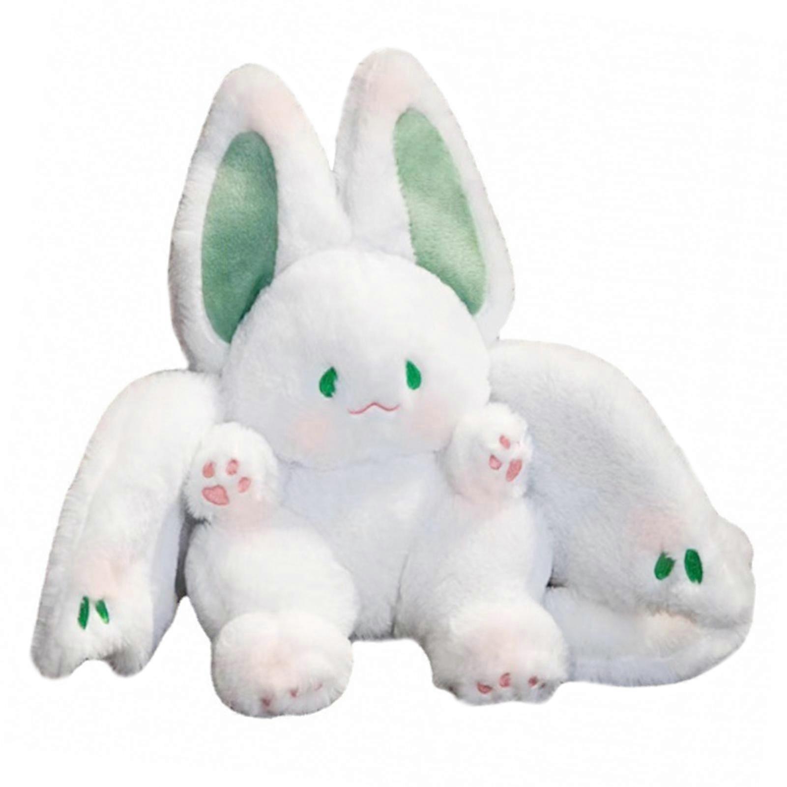 Simulation Bat Rabbit Stuffed Doll Plush Toy Lovely Soft Plushie Pillow Cushion Plush Doll for Kids Birthday Children\'s Day