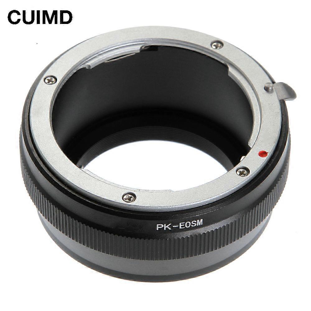 PK-EOSM Adapter Ring for Pentax PK K Mount Lens to Canon EOS EF-M M2 M3 M6 M10 M50 M100