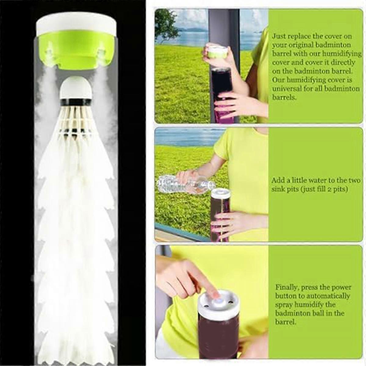 Shuttlecock Humidifier, Badminton Humidifier, Keeps Feather Humidity ...