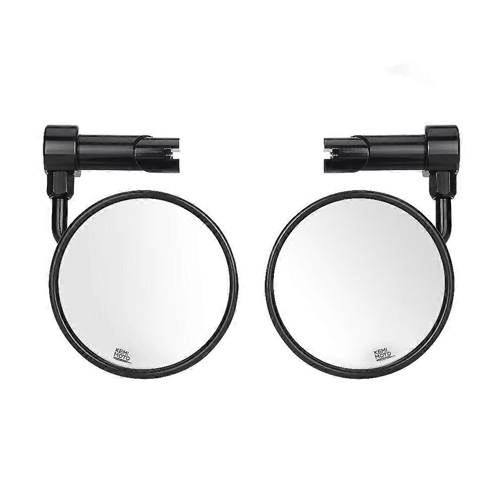 Motorcycle Handlebar Mirrors for 1-1.2 Inch Handlebar Mount for Sportster XL883 XL1200 X48 Dyna Softail Rearview Mirror