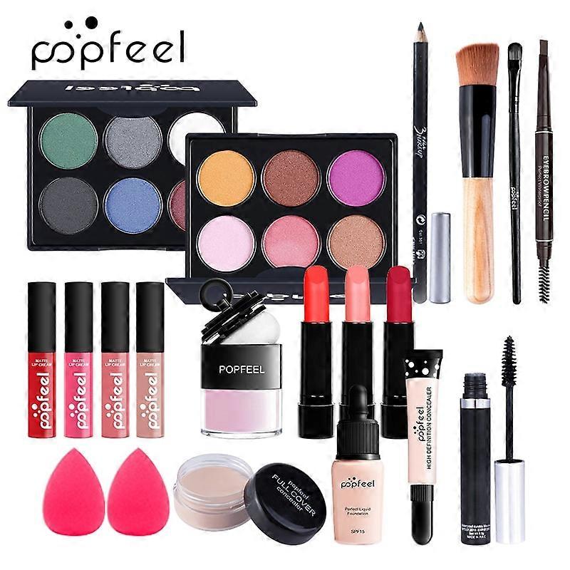 8-35Pcs Makeup Sets Full Cosmetic Kit Makeup Practice All In One Gift Box