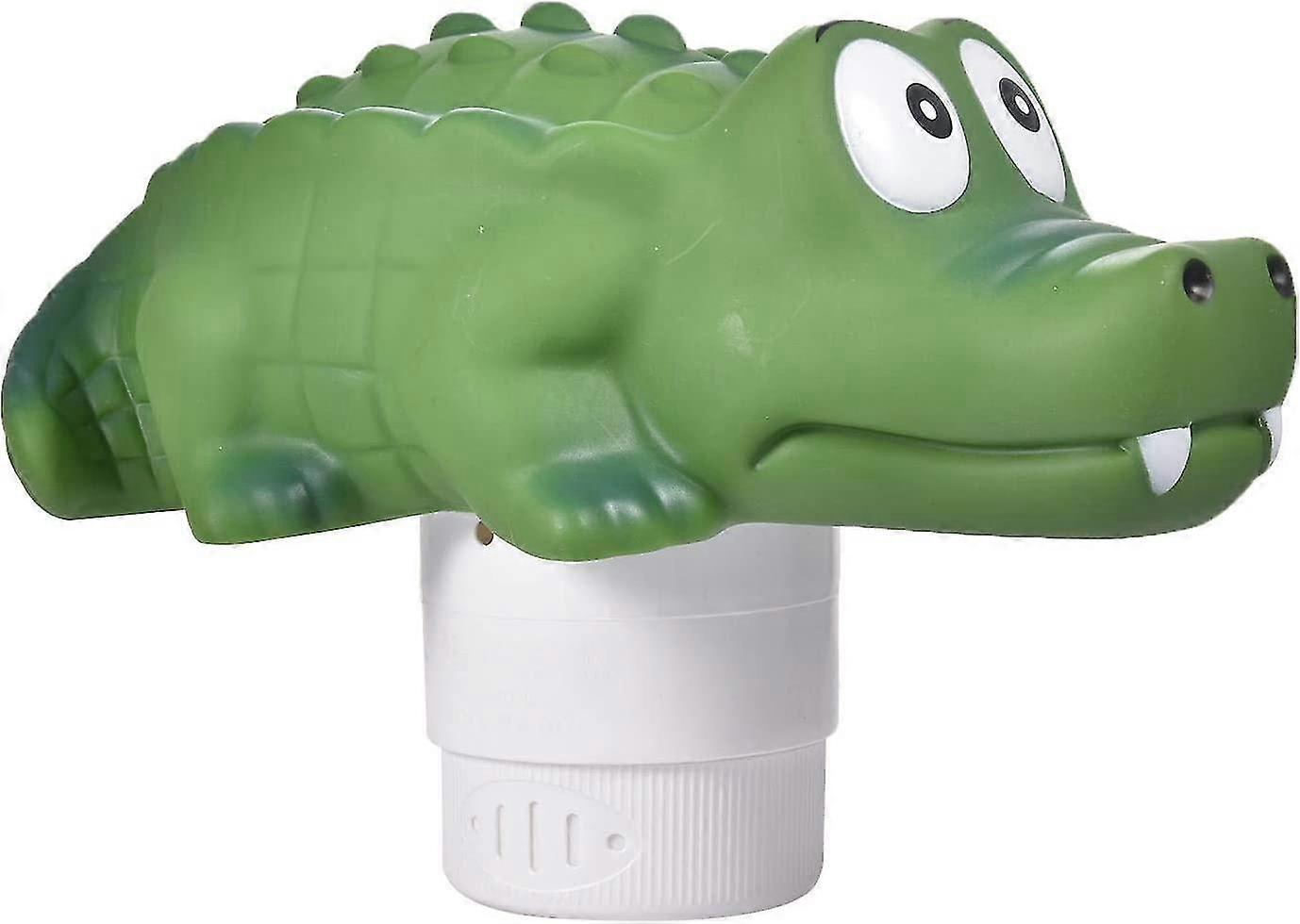 Chlorine Diffuser Swimming Pool Floating Dispenser Chlorine Crocodile Floating Chlorine Diffuser, Animal Floating Pool Chlorine Dispenser For Swimming