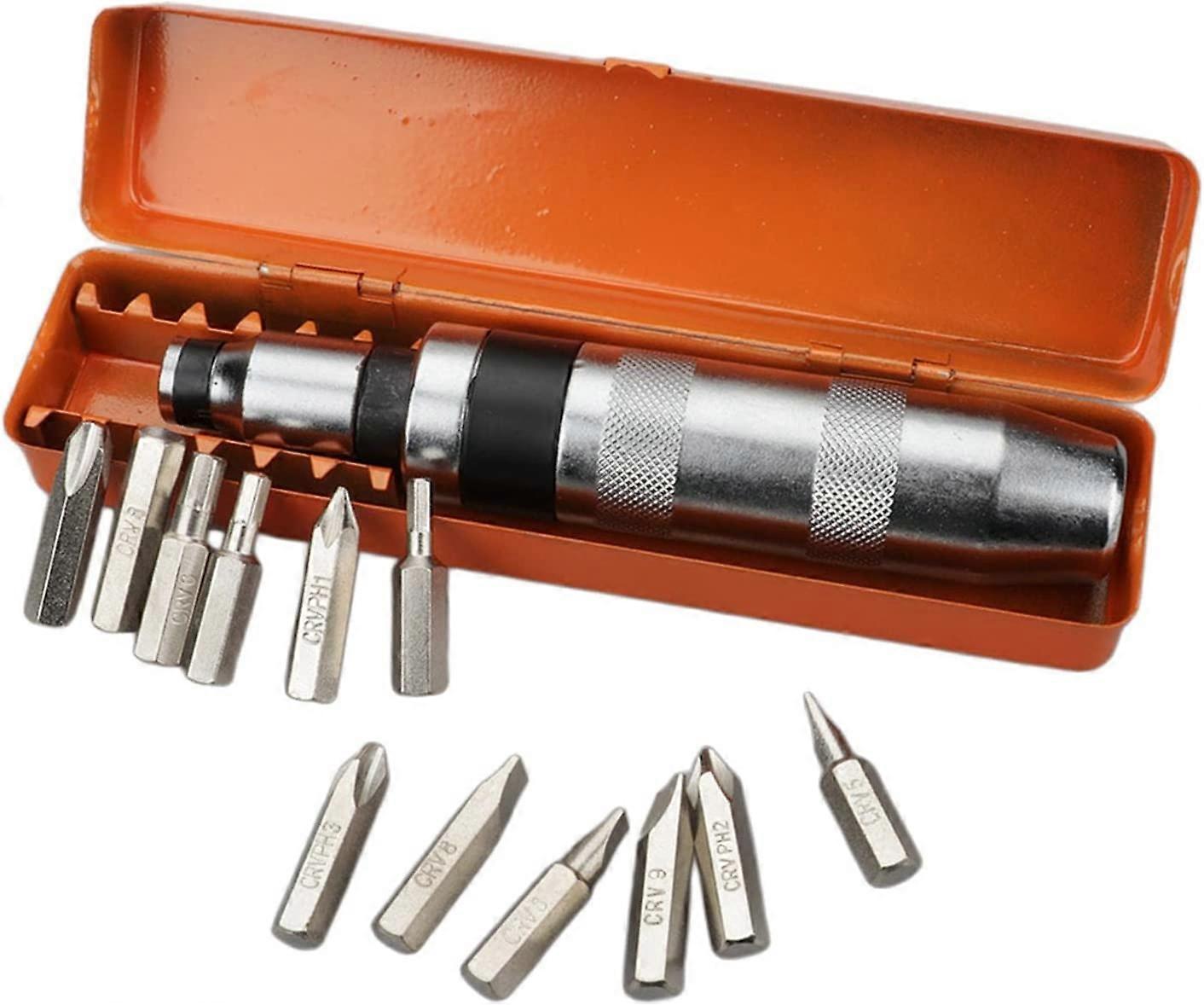 13pc Screwdriver Bit Set w/Sockets and Tool Case