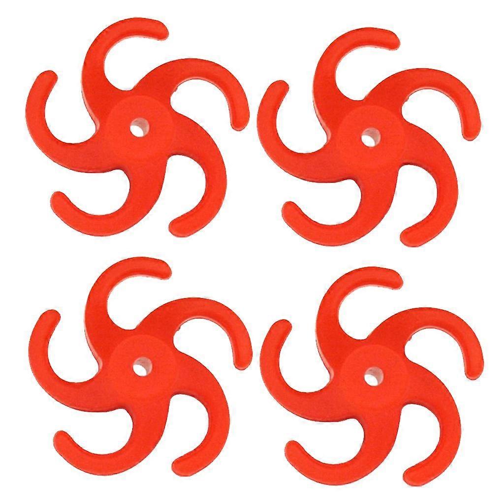Archery Bow String Stabilizer Vibration Absorber Silencer Dampeners Red