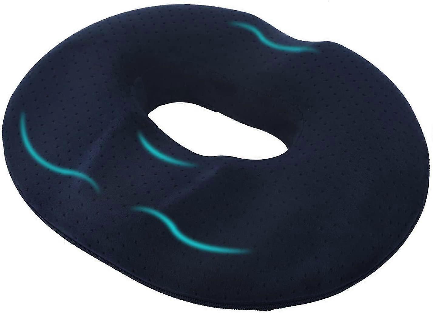 Seat Ring, Orthopedic Seat Cushion Beneficial For The Coccyx And Intimate Area, Memory Foam Chair