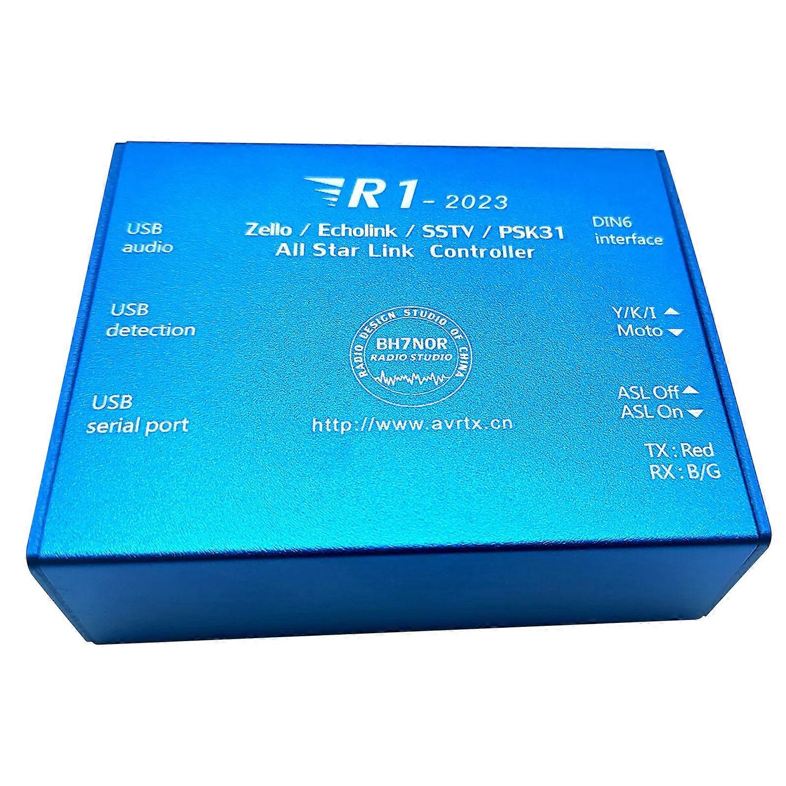 R1-2023 Zello EchoLink SSTV PSK31 AllStarLink Funk-Netzwerk-Link-Controller