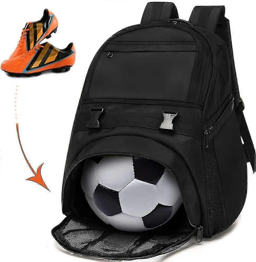 ユースサッカーバッグ - サッカー、バスケットボール、ボールホルダー付きラグビースポーツバックパックスポーツ用品(複数利用可能)