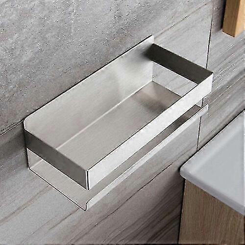 自己接着シャワーシェルフバスルームシェルフスティックオンウォールシャワーキャディホルダー-イヴァン