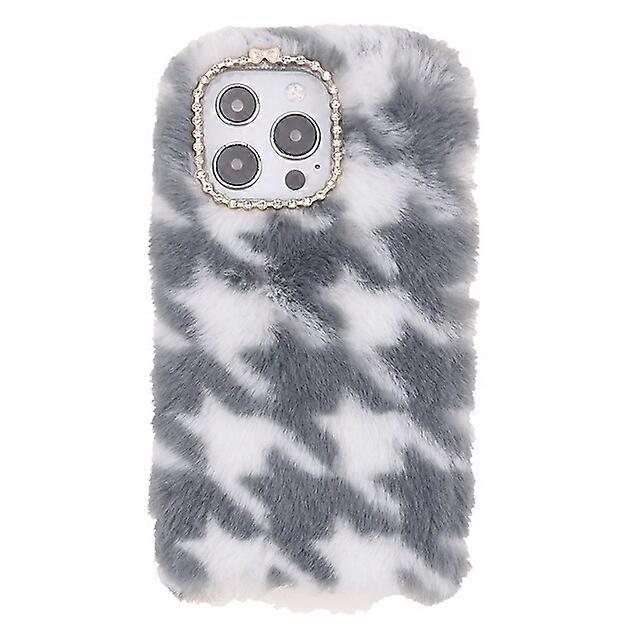 Phone Case For Apple Back Cover iPhone 14 Pro Max 14 Plus 13 12 11 Pro Max Mini X XR XS Dustproof Shockproof Cartoon Lines / Waves Plush