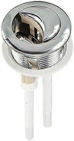 38 mm Double push button for WC flush Chrome High Pressure pumping Toilet accessories Closes tool Par