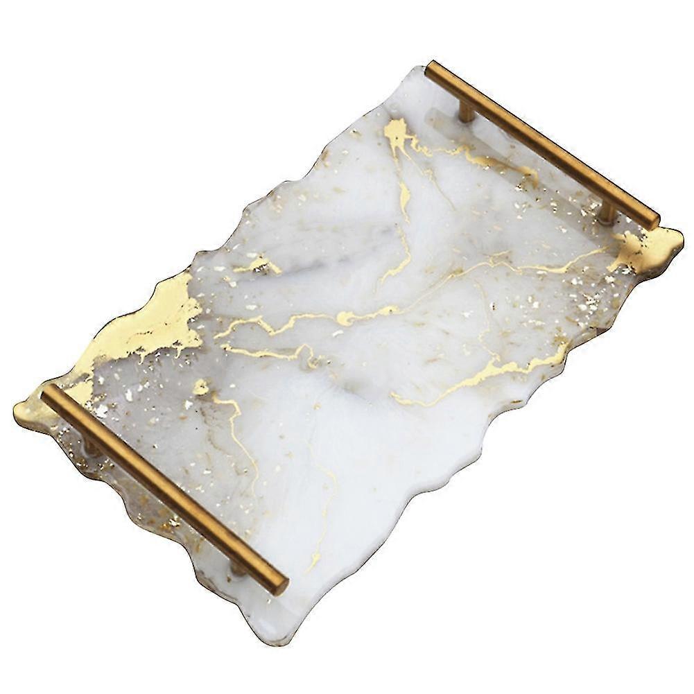 Diy Crystal Glue Mold Fruit Tray Tea Tray Silicone Resin Glue Set Large Tray Coaster Base Set 2