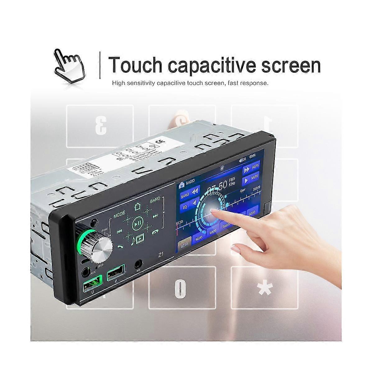 Z1 Dual Usb Touch Screen Mp5 Player Radio All-in-one Car Audio Radio