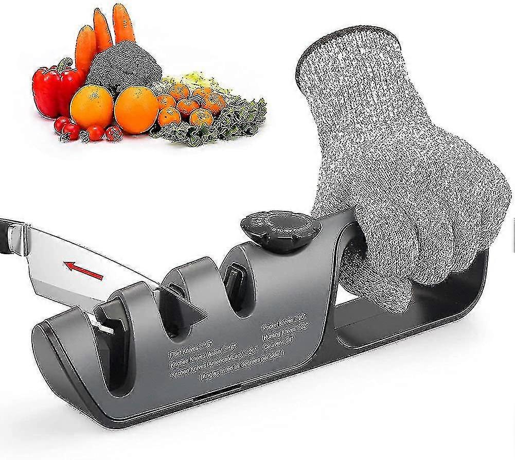 Knife Sharpener 3In1 Kitchen Knife Sharpeners And Scissors Sharpeners Restore