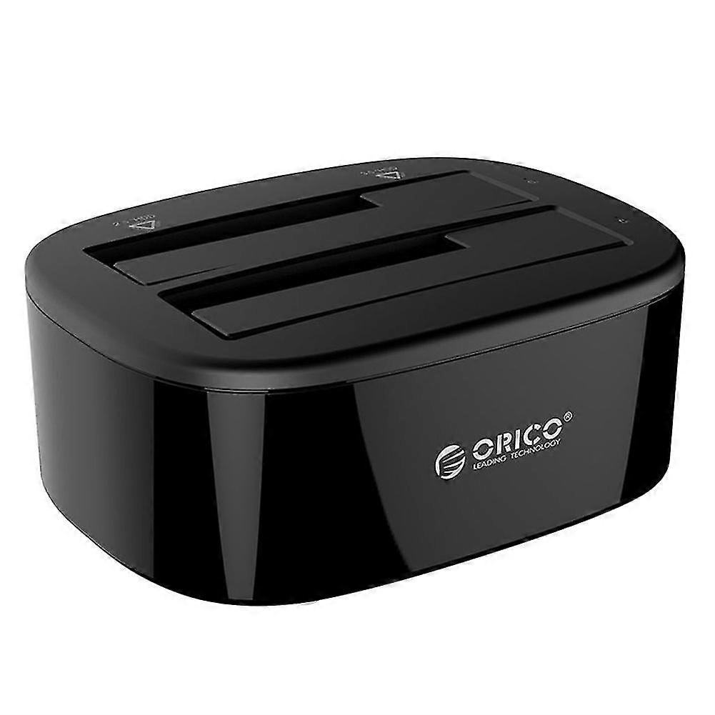 6228us3 Usb 3.0 To Sata Hdd Ssd Enclosure Case Docking Station 2.53.5 Inch Dual Hard Drive Tool F