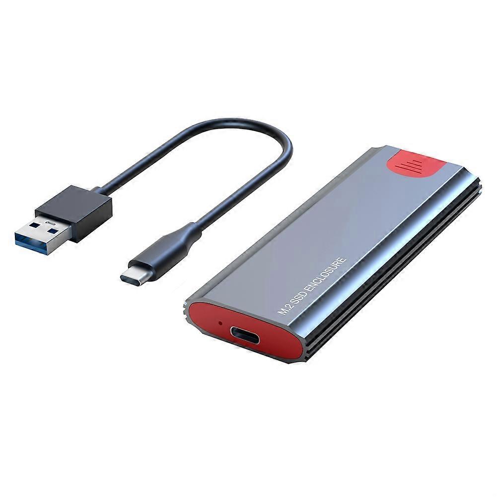 M2 SSD Case M.2 To USB 3.1 Gen 2 10Gbps NVMe SSD Enclosure for NVMe PCIE M Key/ (B+M) Key SSD Hard