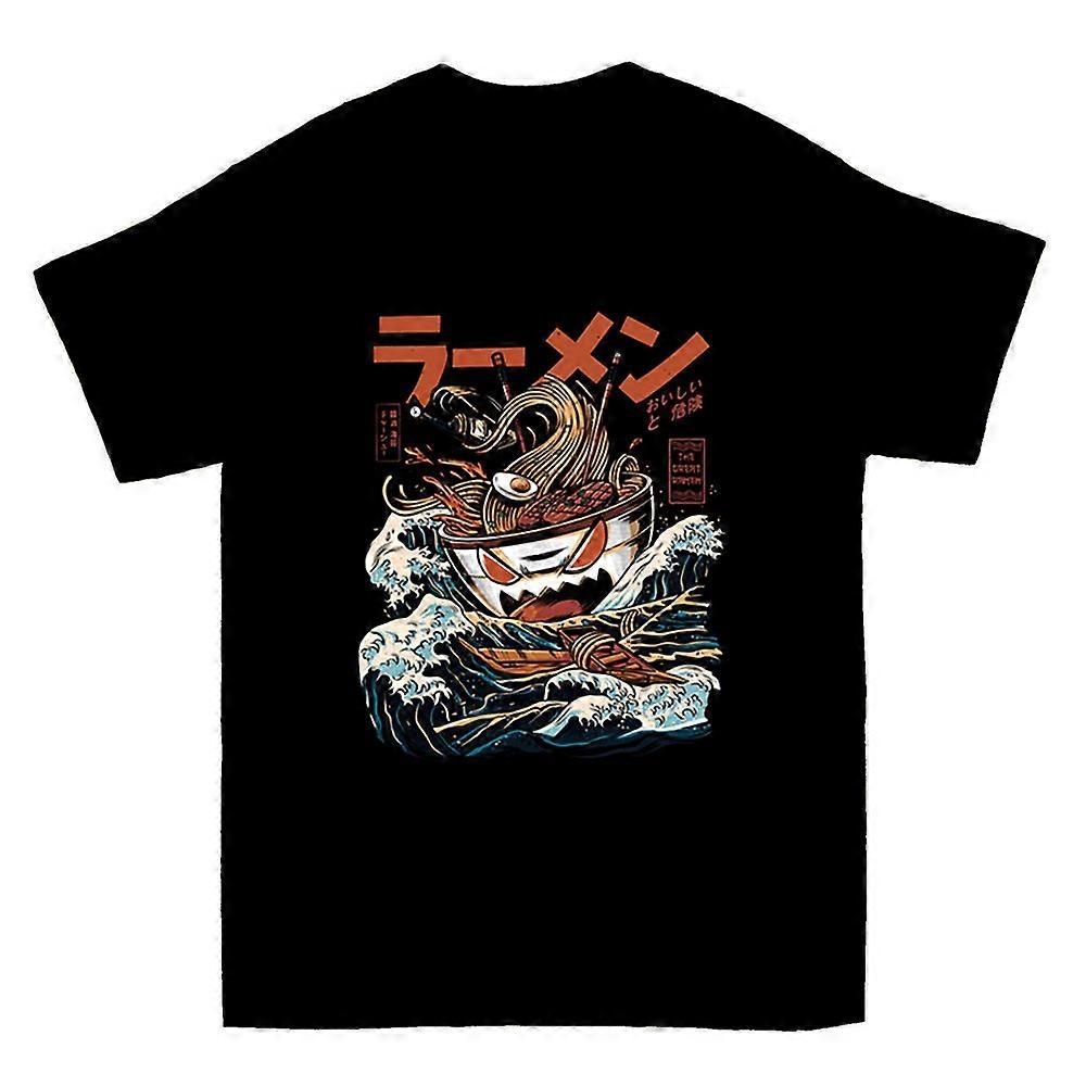 Black Great Ramen T-shirt