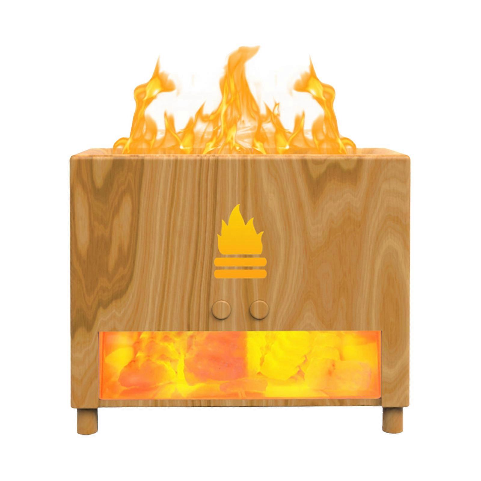 Air Humidifier Essential Oil Diffuser Bedroom 3D Flame Mist Home Decor 200ml  2023