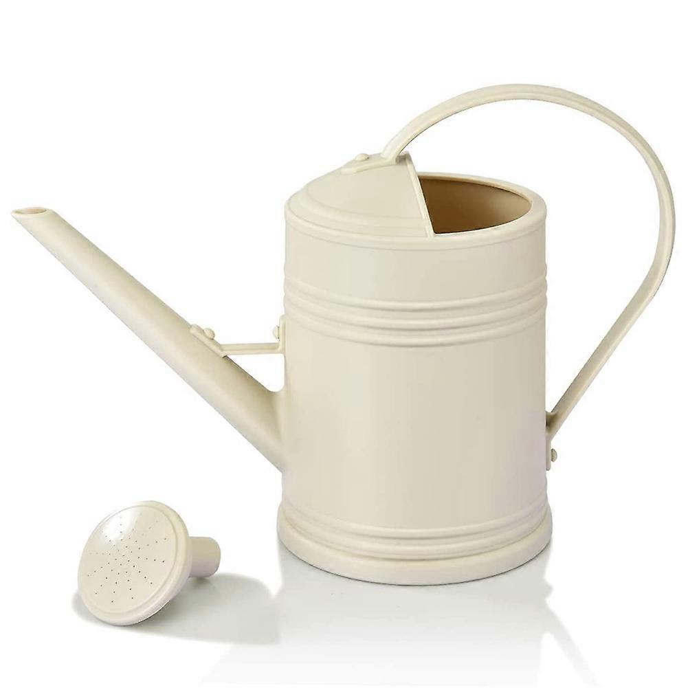 Watering Can for Indoor Plants, Flower Watering Can Outdoor for House Plants Garden Flower, Indoor Long Spout,Beige