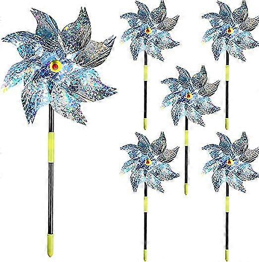 6 Pieces Windmills, Bird Repellent, Windmill, Fruit Garden, Bird Repellent, Windmill, Bird Deterrent