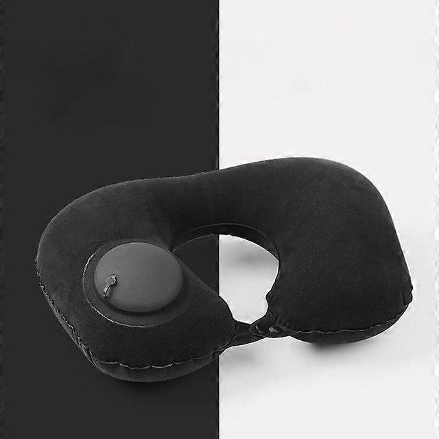(1pc)Inflatable Travel Pillows Travel TPU Pressed U-shaped Travel Pillows Outdoor Travel Portable Neck Protection Travel Pillows