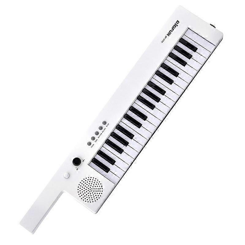 Guitar Electronic Piano with Keyboard 37-Key Electronic Keyboard Piano Rechargeable Children' s Piano Musical Instruments