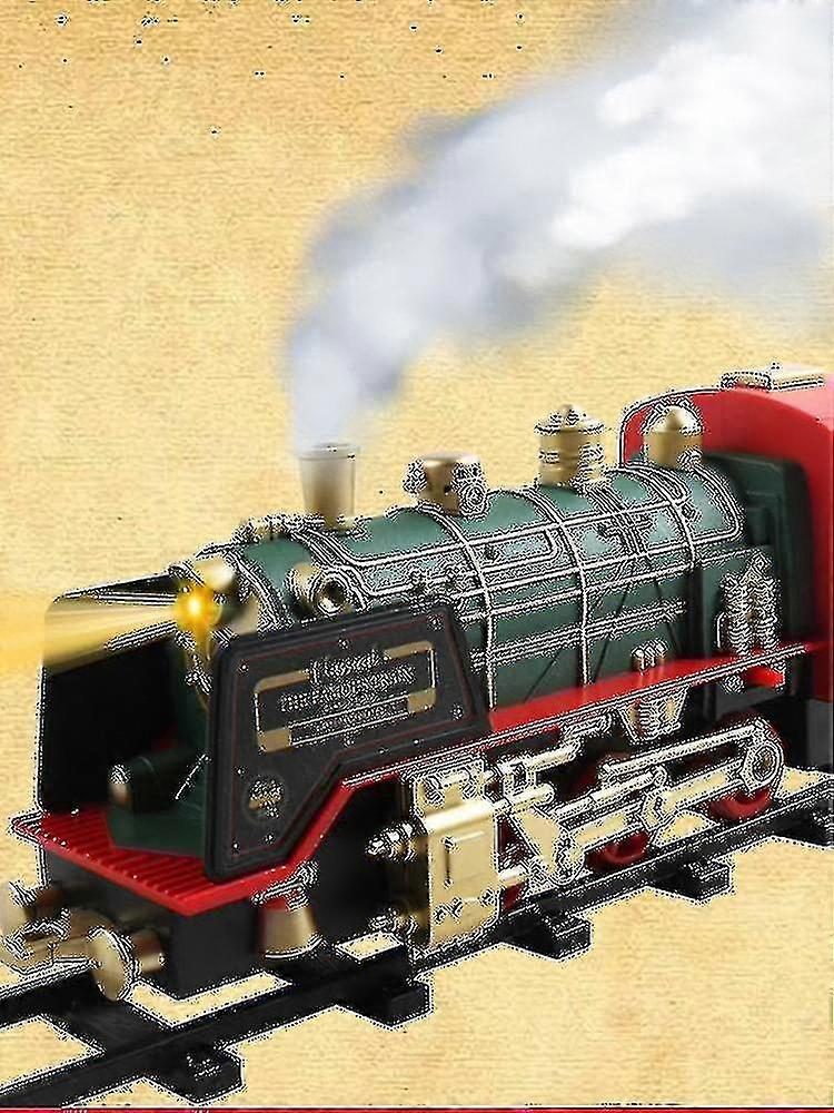 סט צעצועי רכבת הנמכר ביותר, רכבת חשמלית נטענת עם צליל אורות קיטור מרחוק