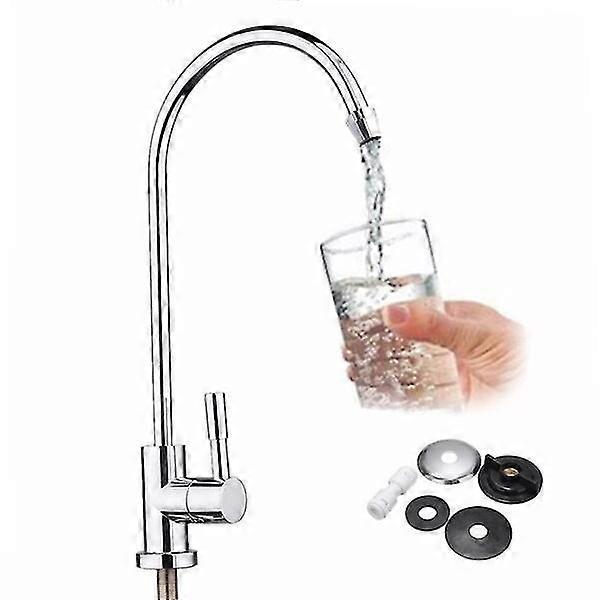 Kitchen Water Filter Faucet Chrome Plated