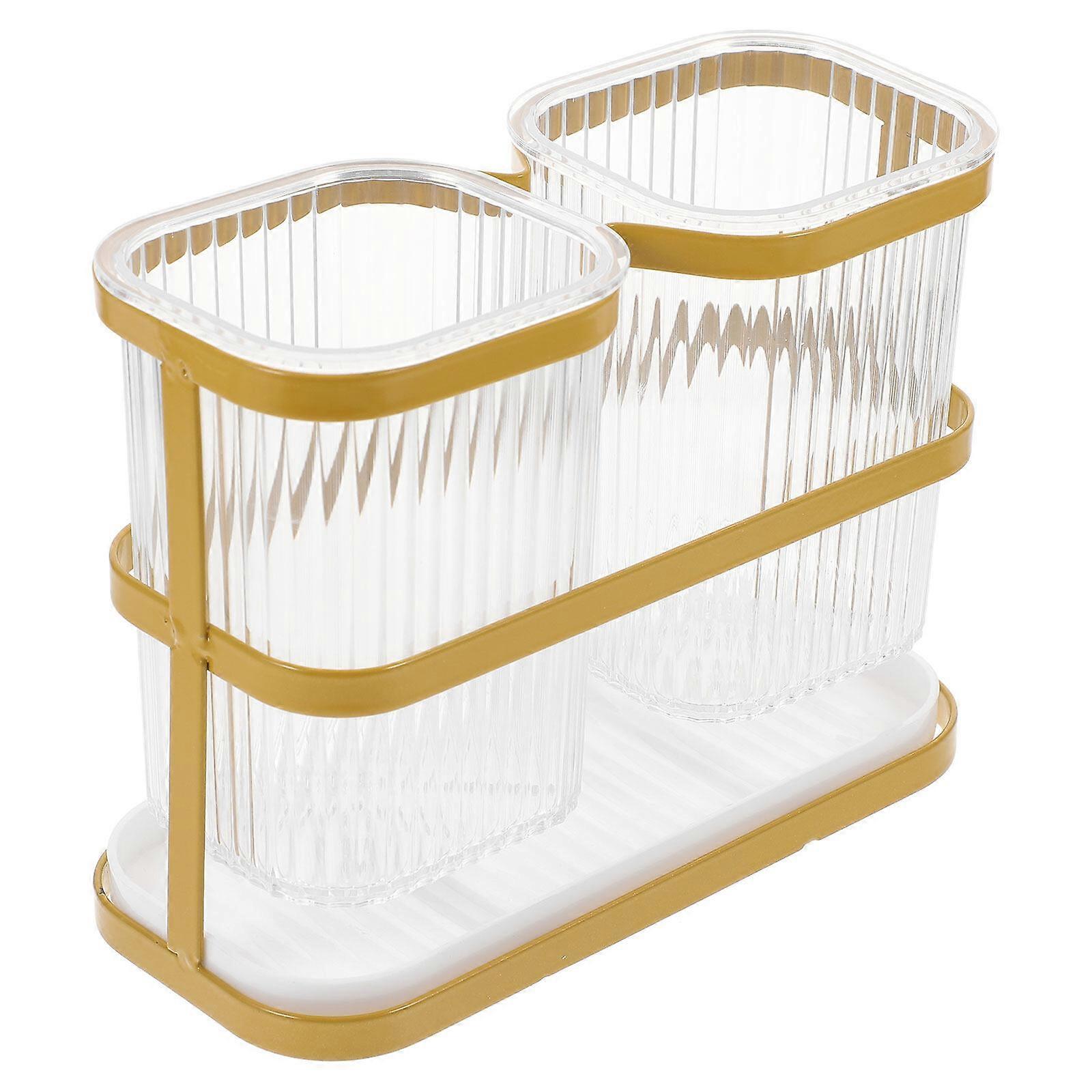 Tableware Draining Bucket Multi-functional Storage Chopsticks Rack Kitchen Storage Rack