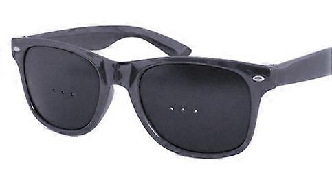 Pin Hole Glasses Eye Vision Care Wearable Corrective Glasses Improver Stenopeic Pinhole Relieve Fatigue Eye Color Protection