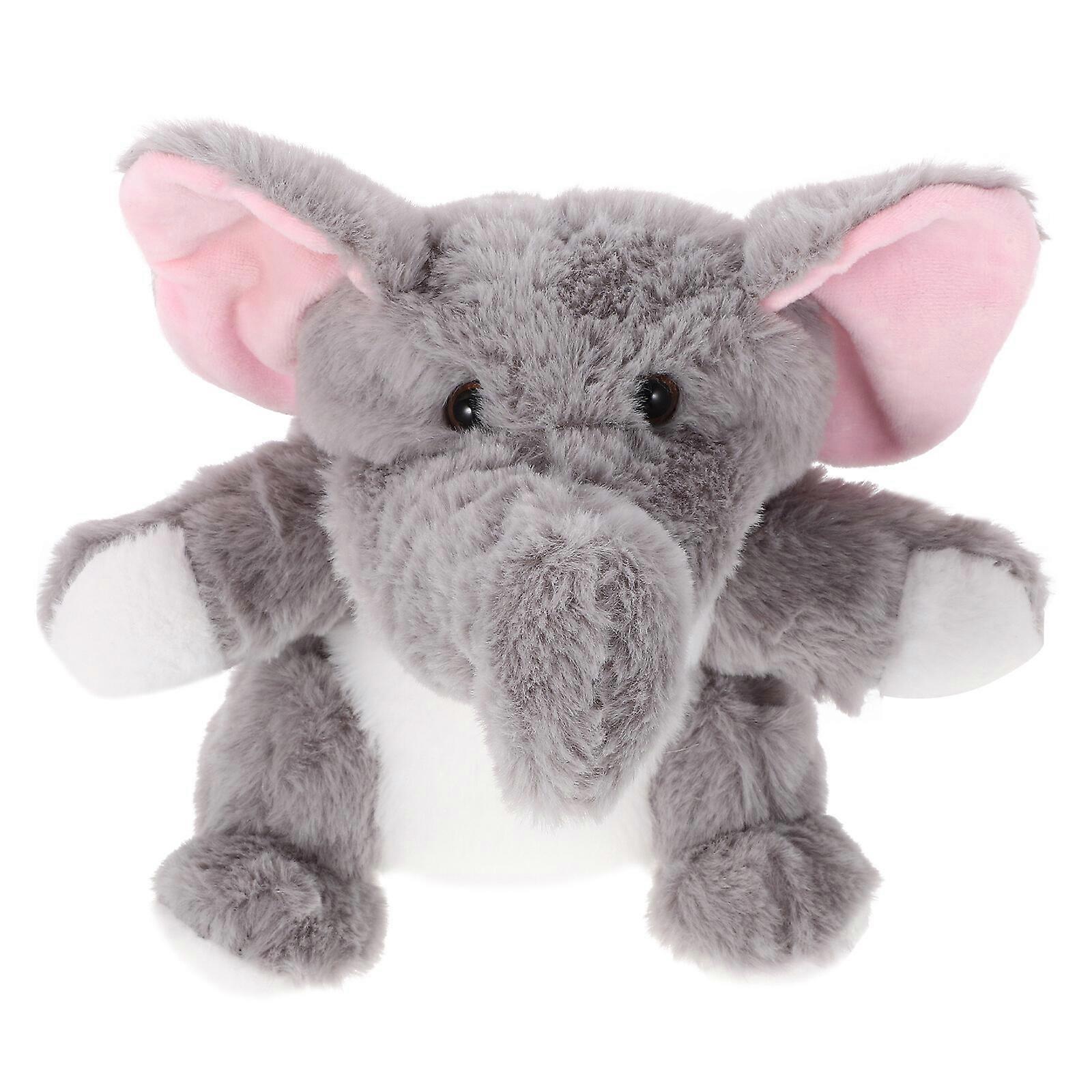 Kids Pantomime Performance Hand Puppet Lovely Plush Animal Hand Puppet With Movable Mouth