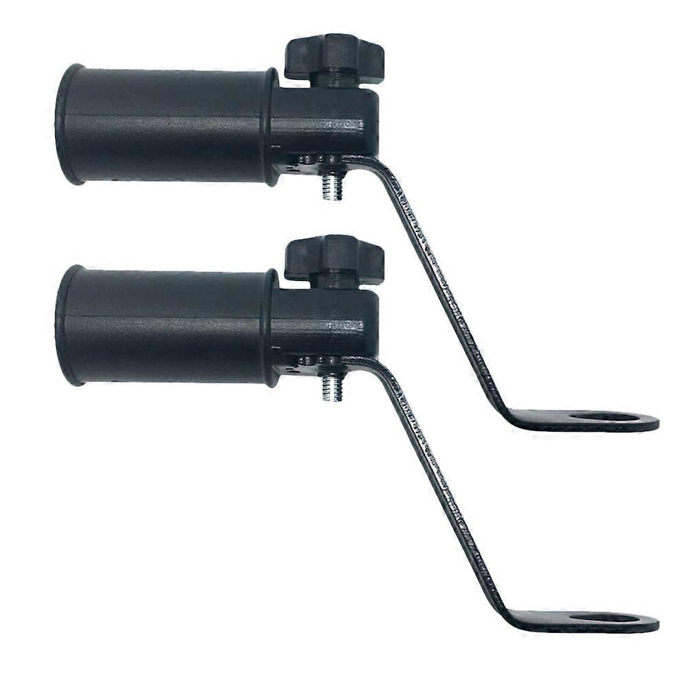 2 piezas Kickstand de motocicleta Motocicleta Soporte del espejo retrovisor de la motocicleta Adaptador del espejo retrovisor de la motocicleta Pie de apoyo Espejo de la motocicleta