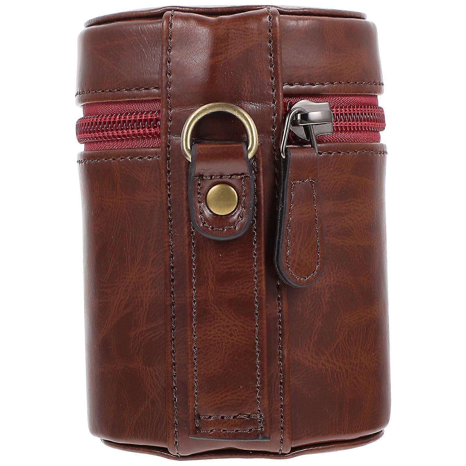 Sac de rangement d’objectif d’objectif d’appareil photo reflex étanche Pochette de rangement d’objectif d’objectif Étui de rangement d’objectif