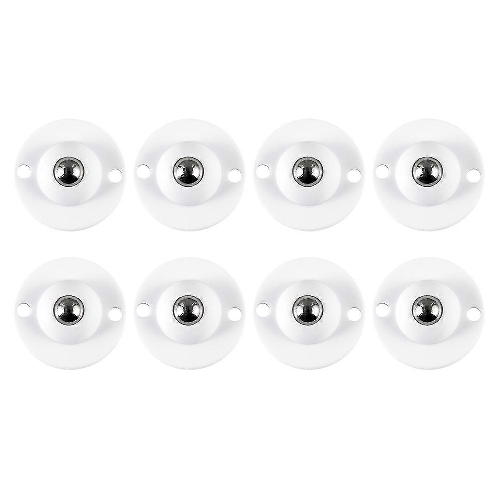 8pcs Caster Wheel Replacement Adhesive Paste Pulley Storage Box Caster