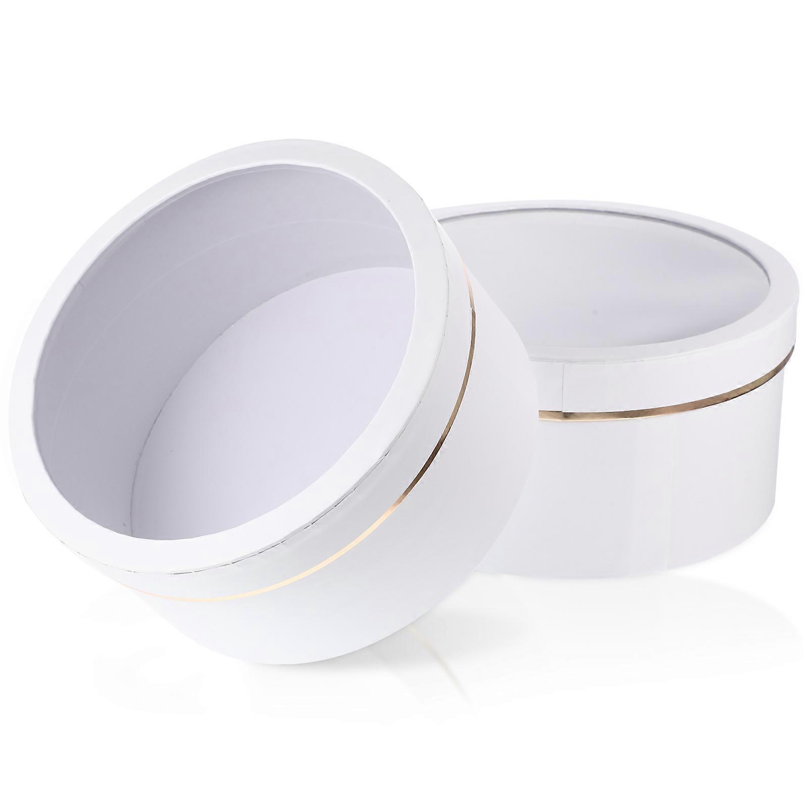 2pcs Flowers Packaging Boxes Gift Boxes with Lids Valentine Packaging Boxes