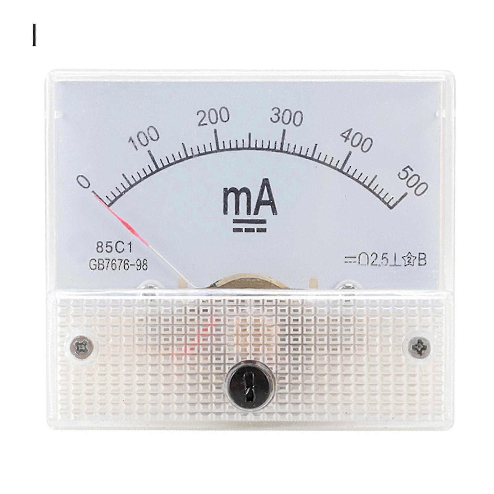 High Precision 85C1 Pointer Type DC Current Meter Ammeter Measuring Equipment_da