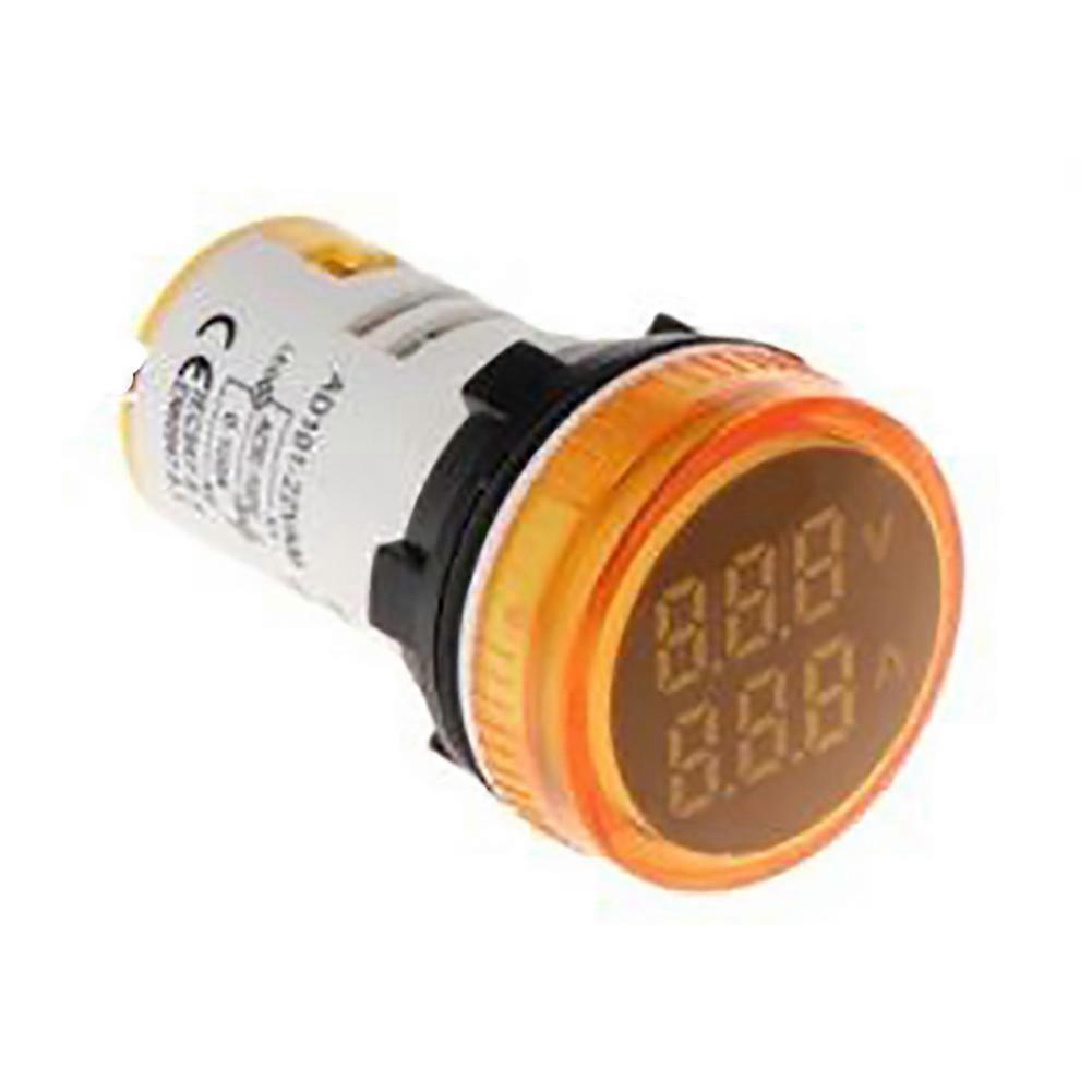 AC 20-500V LED Digital Display Voltmeter Signal Light Voltage Meter Indicator QinHai